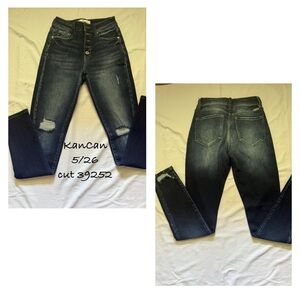 KanCan Women's Dark Wash Skinny Jeans